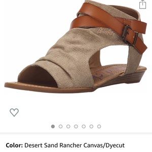 Blowfish Balla Cutout sandals Desert Sand 7